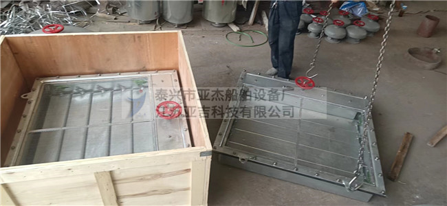 出口新加坡的船用無門百葉窗