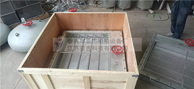出口新加坡的船用無門百葉窗